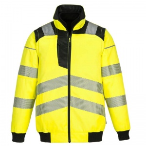 Portwest PW302 PW3 3-in-1 Yellow Hi-Vis Pilot Jacket